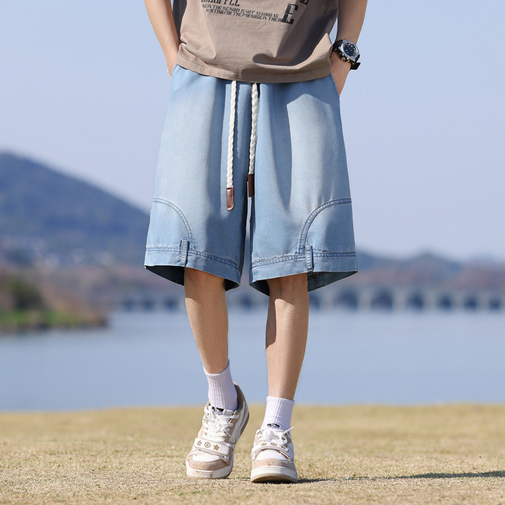 Jaden Flipped Denim Shorts