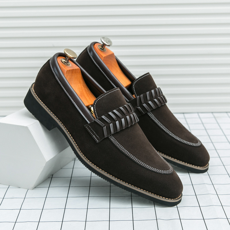 Oxford Suede Dress Loafers