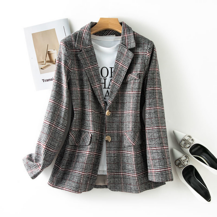 Serena Check Blazer