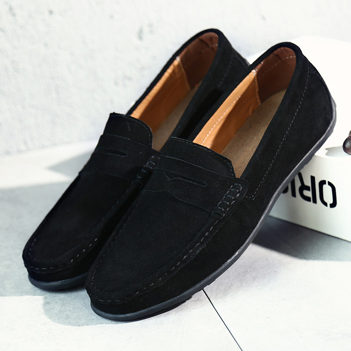 Palermo Suede Penny Loafers