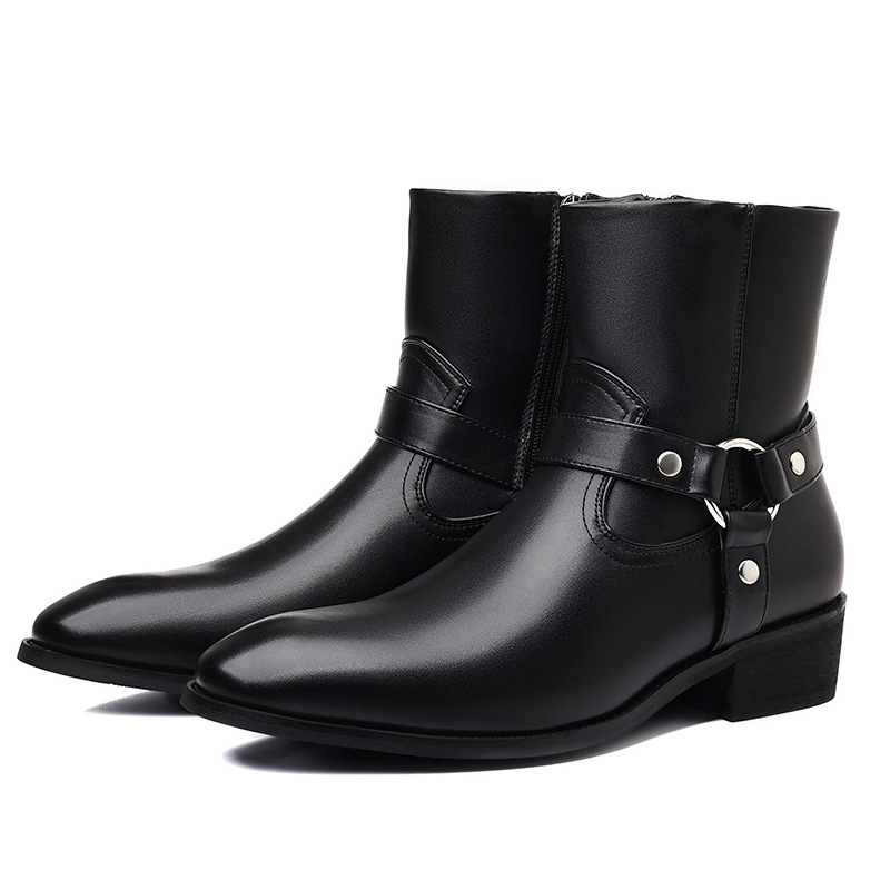 Moretti Genuine Leather Boots
