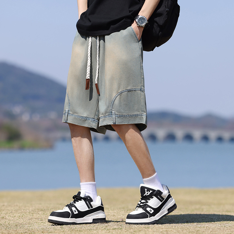 Jaden Flipped Denim Shorts