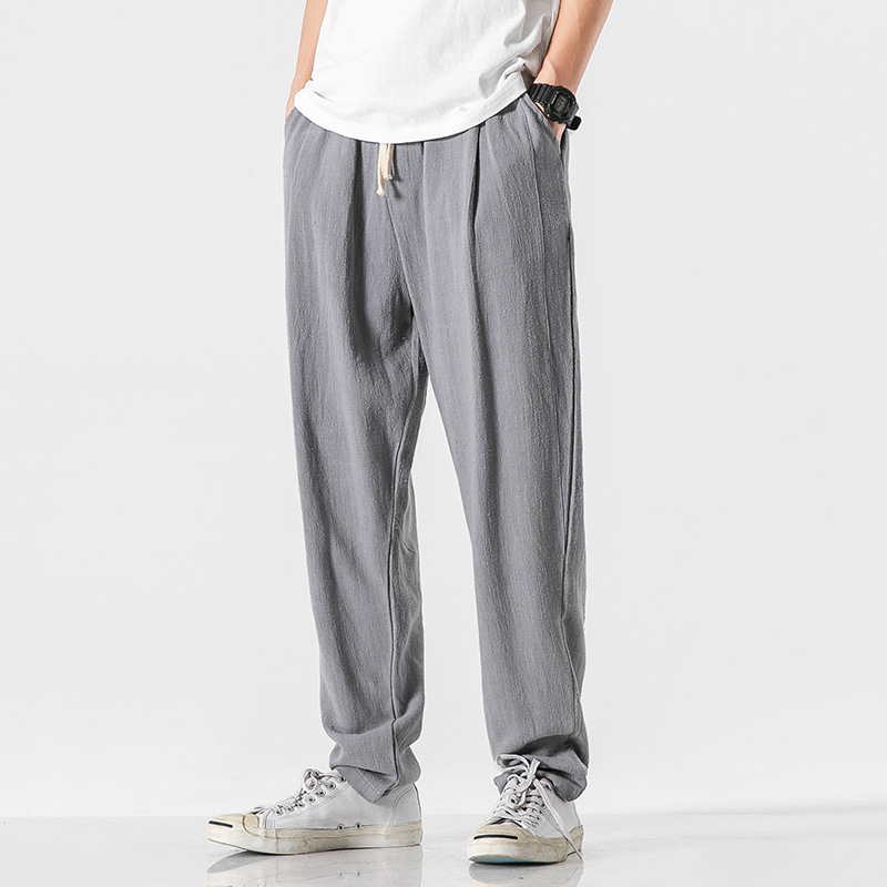 Nikolai Relaxed Linen Pants