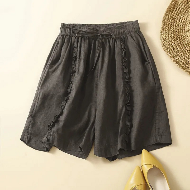Petit Colette Cotton Linen Shorts