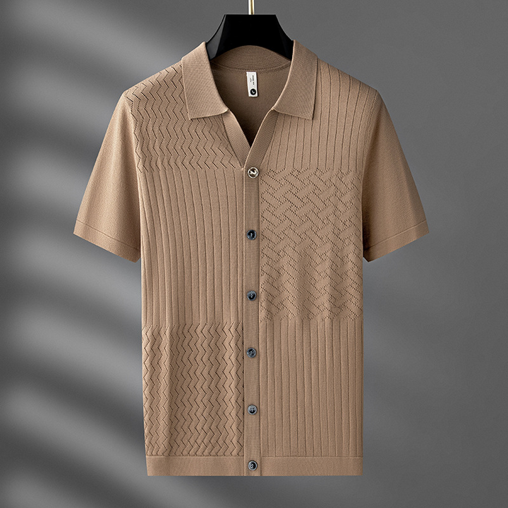 Grayson Textured Knit Shirt