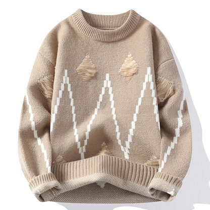 Alpine Pixel Thick Sweater