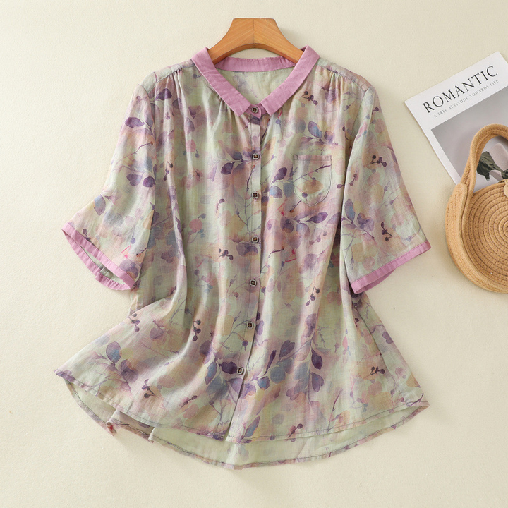 Matilda Linen Blouse