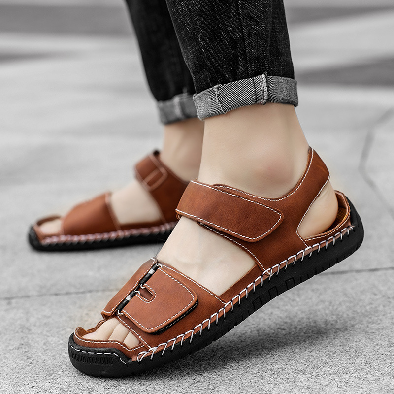 Tramell Genuine Leather Sandals