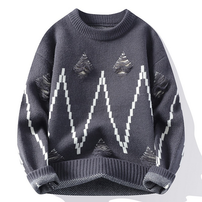 Alpine Pixel Thick Sweater