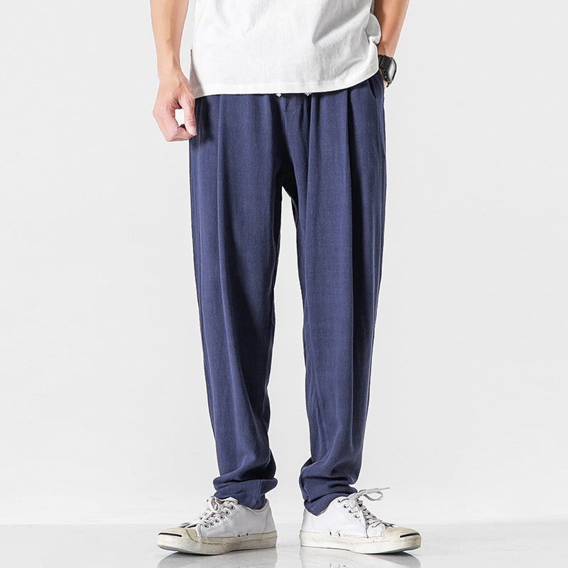 Nikolai Relaxed Linen Pants