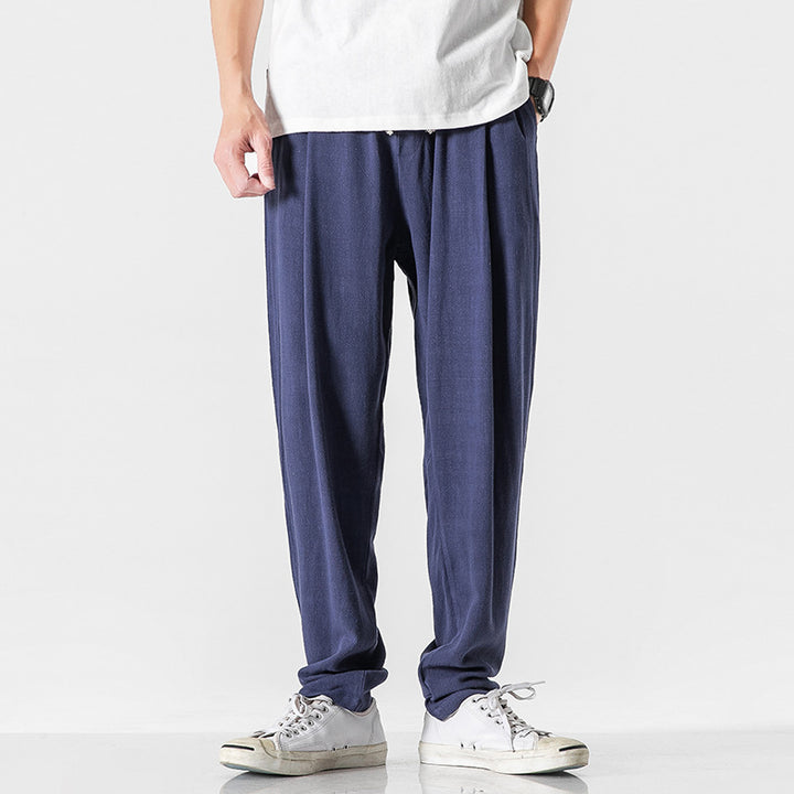 Nikolai Relaxed Linen Pants
