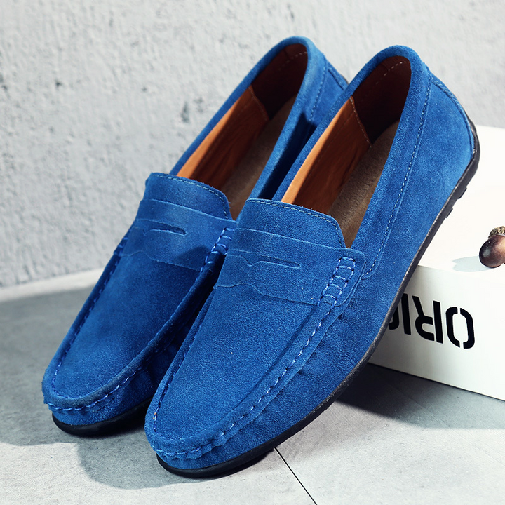 Palermo Suede Penny Loafers