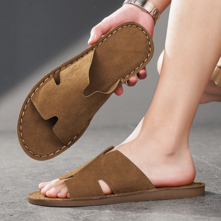 Roma Italia Suede Sandals