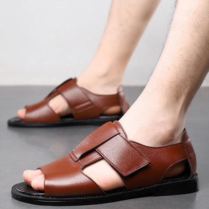 Luciano Leather Sandals