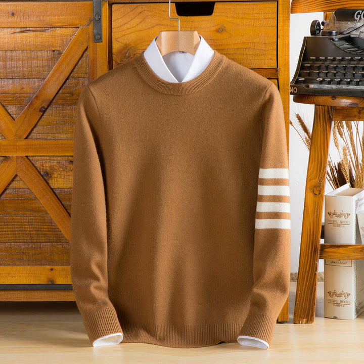 Varsity Cashmere Sweater