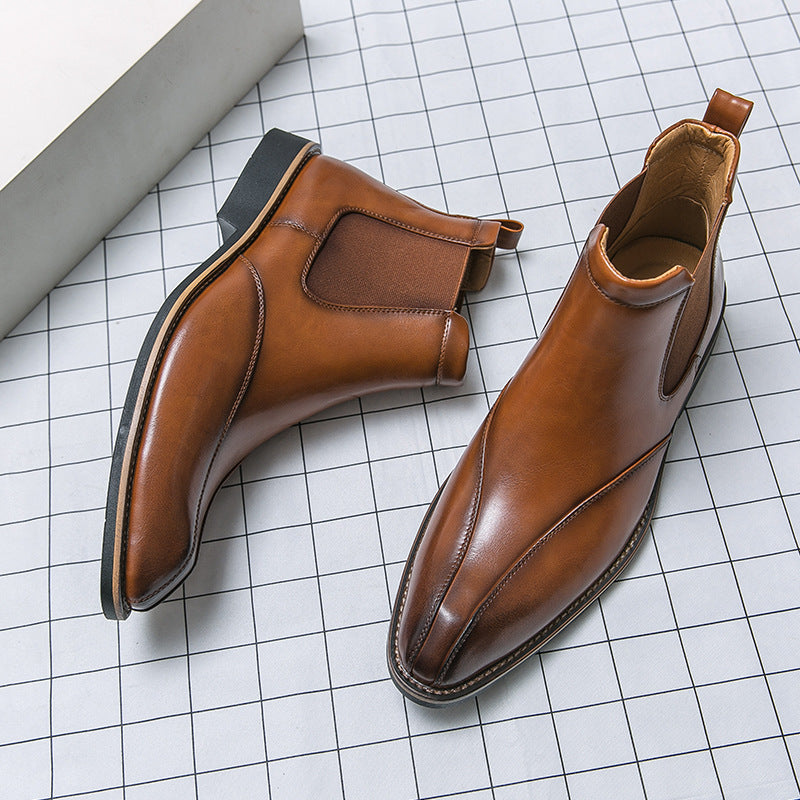 Toronto Genuine Leather Chelsea Boots