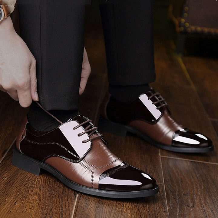 Oxford Patent Leather Shoes