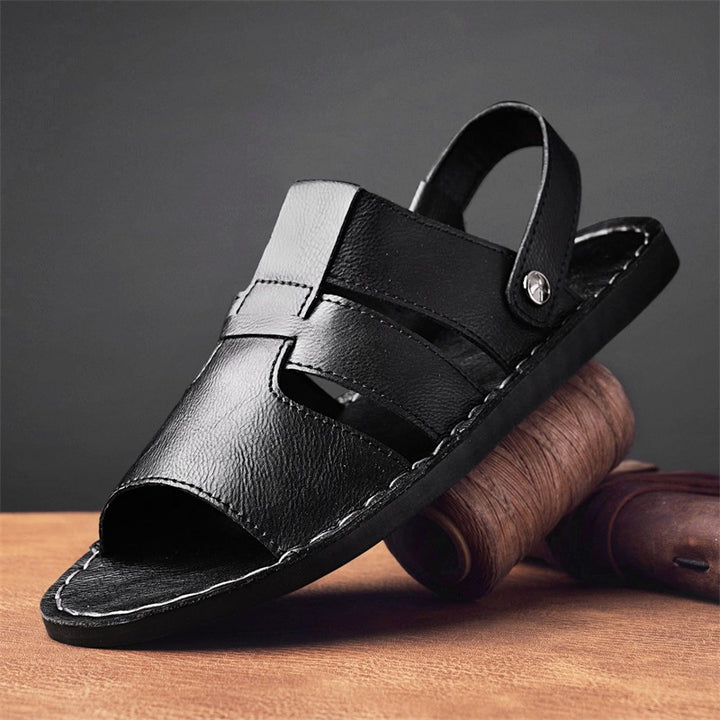Monte Italiana Genuine Leather Sandals