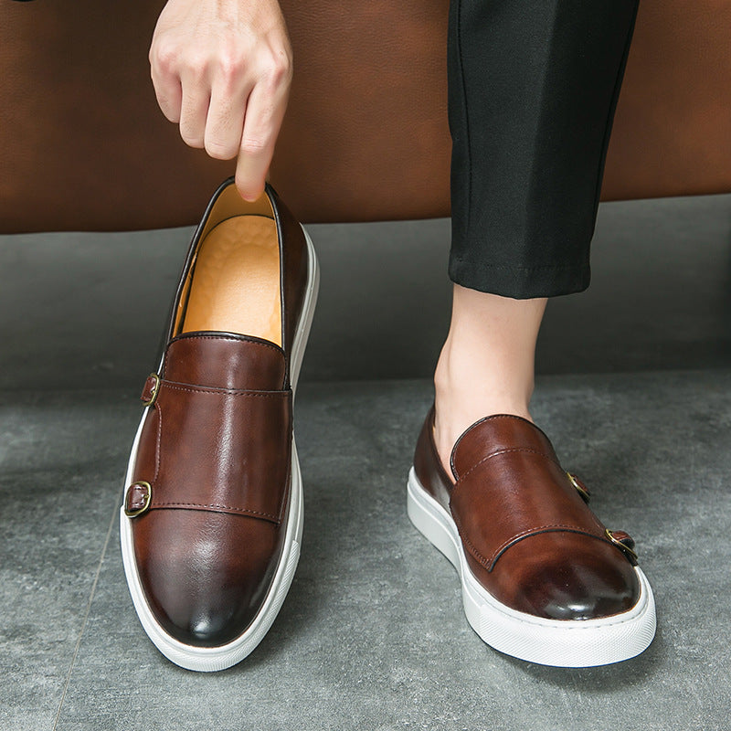 Giovanni Bellini Leather Loafers