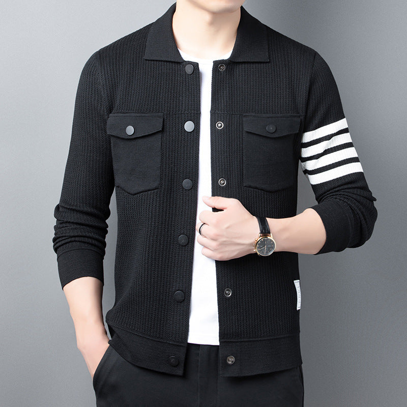 Varsity Premium Knit Cardigan