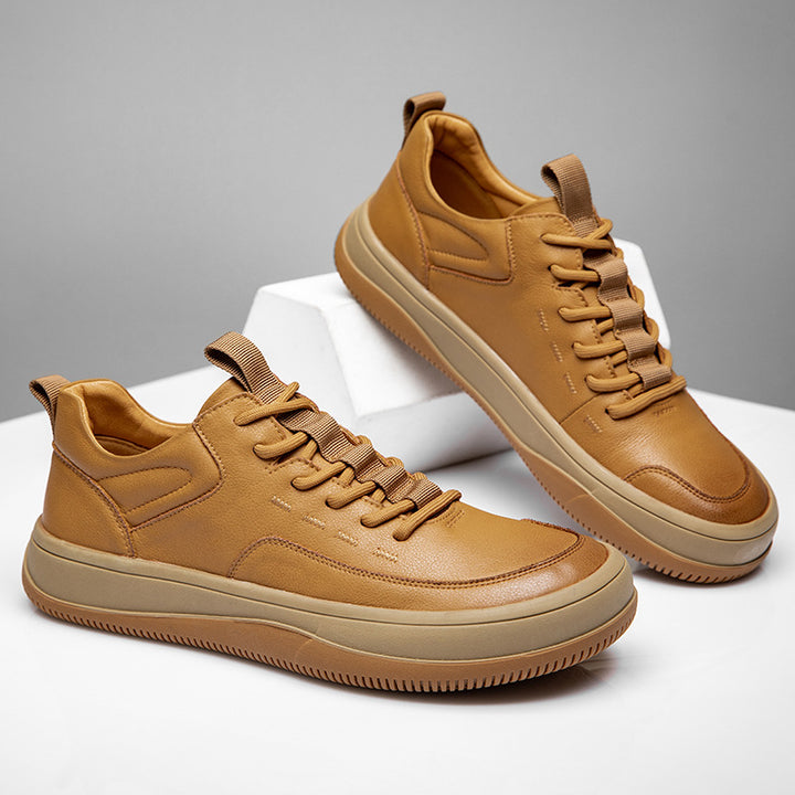 Serrata Genuine Leather Sneakers