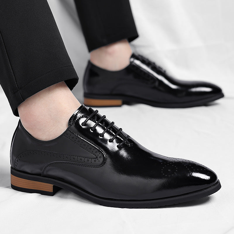 Verona Leather Brogue Dress Shoes