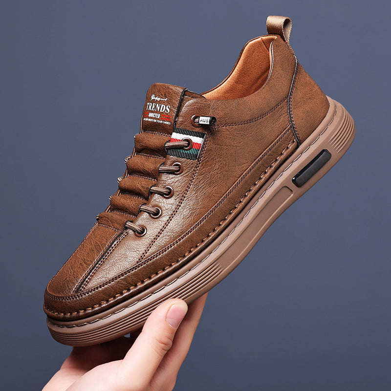 Santoro Genuine Leather Sneakers