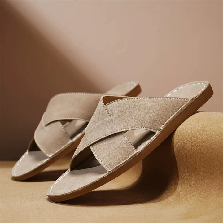 Roma Italiana Suede Sandals