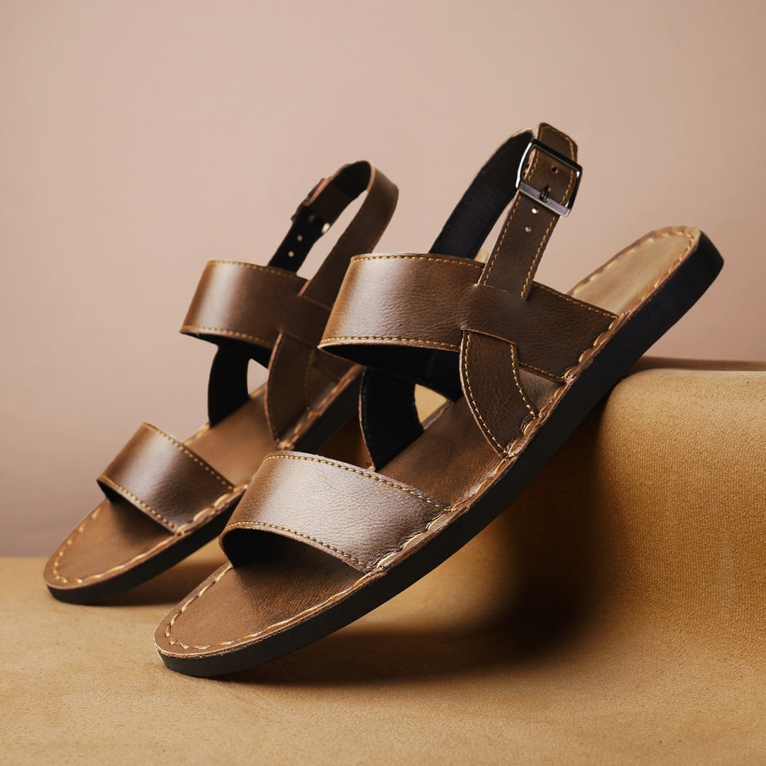 Porto Italiana Genuine Leather Sandals