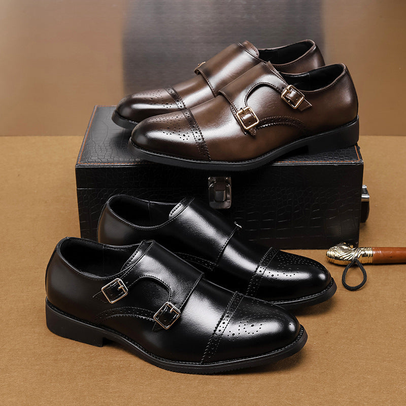 Brighton Double Monk Strap Loafers