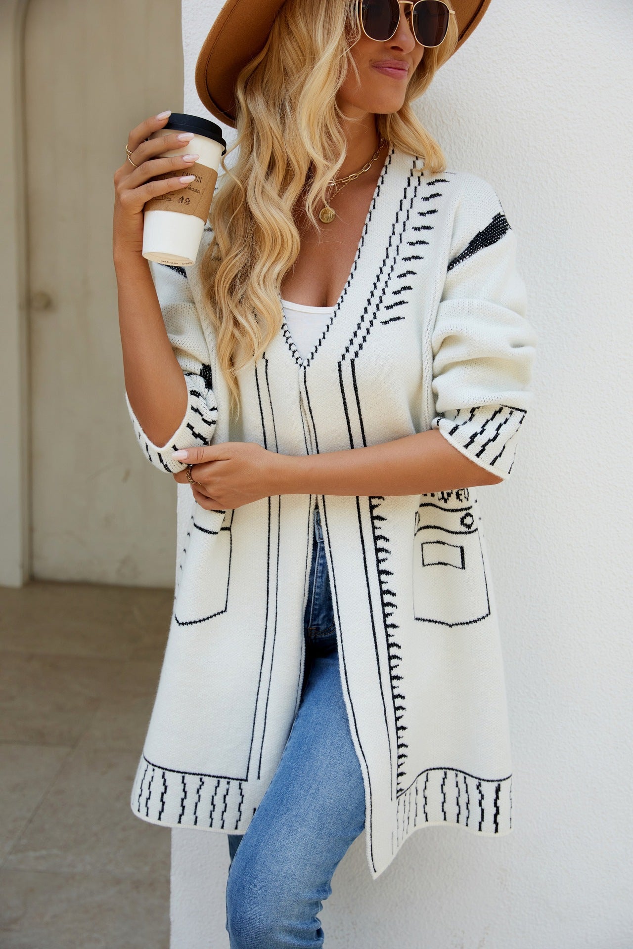 Canvas Cardigan