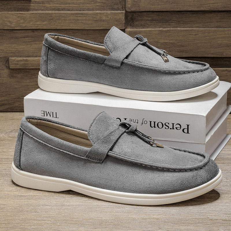 Beckham Suede Tassel Loafers