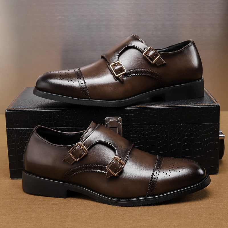 Brighton Double Monk Strap Loafers