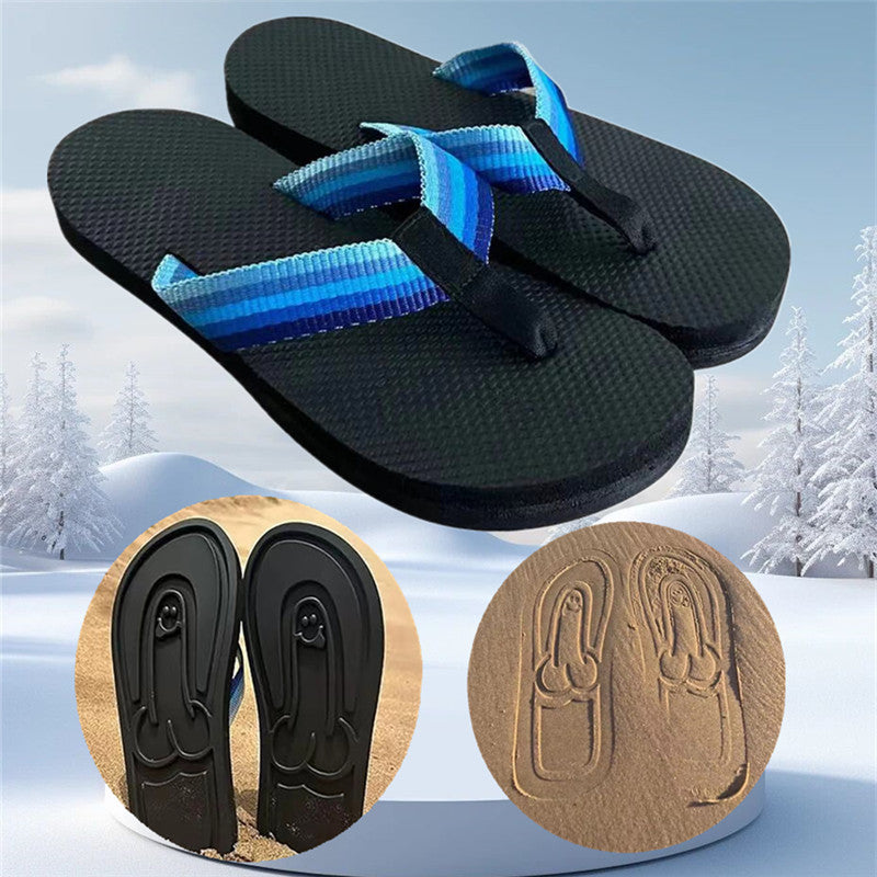 Happy Trails Flip-Flops