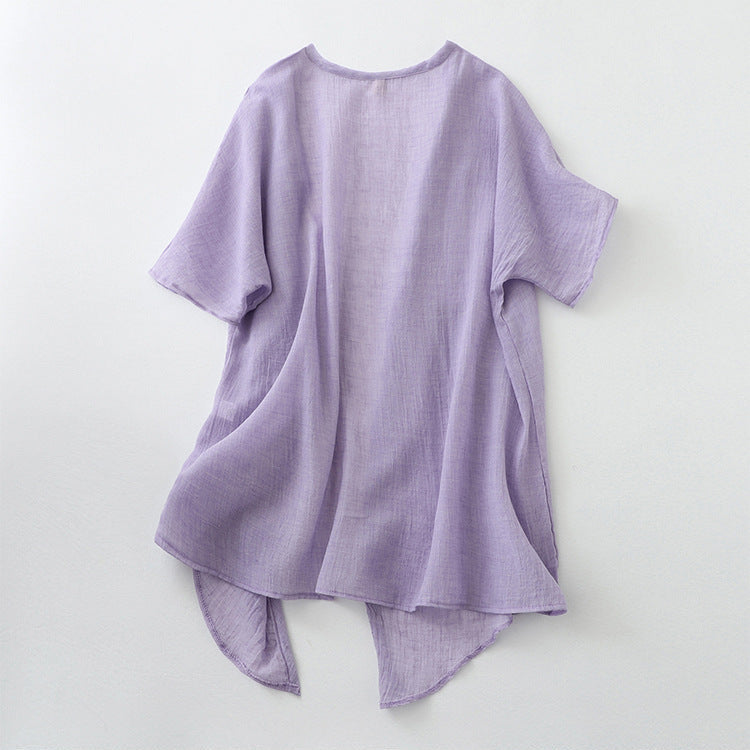 Stella Linen Cardigan