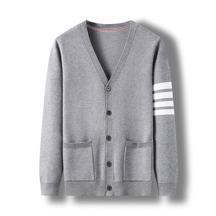 Varsity Cashmere Cardigan