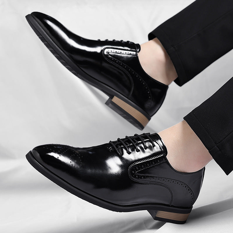 Verona Leather Brogue Dress Shoes
