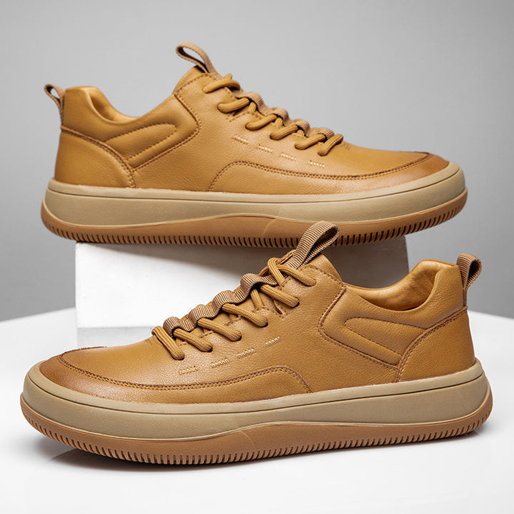 Serrata Genuine Leather Sneakers