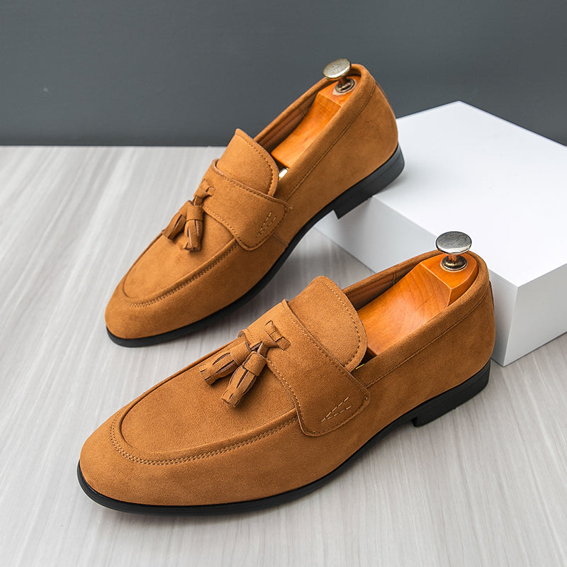 Pelle Italia Suede Loafers