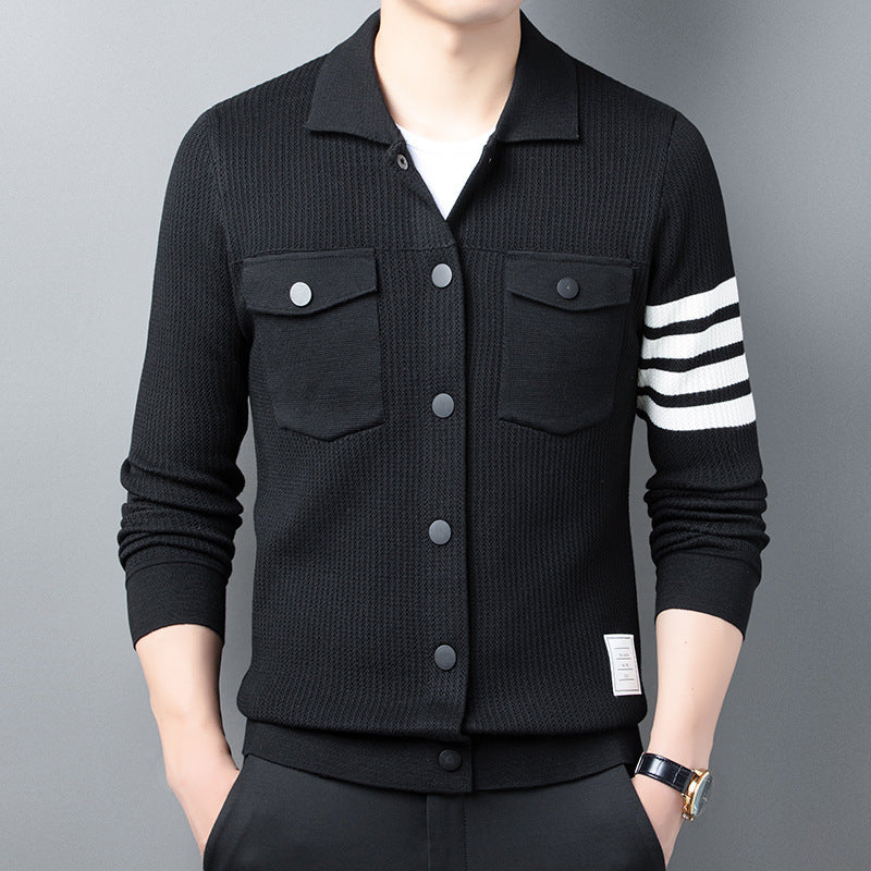 Varsity Premium Knit Cardigan