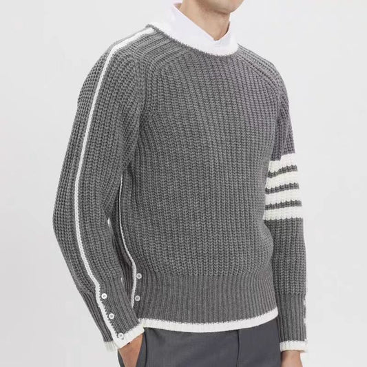 Varsity Knitted Sweater