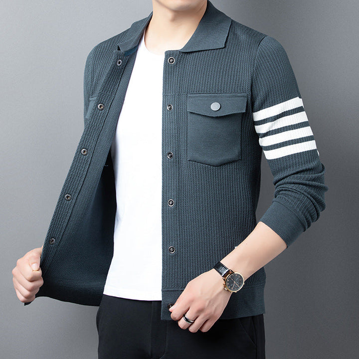 Varsity Premium Knit Cardigan