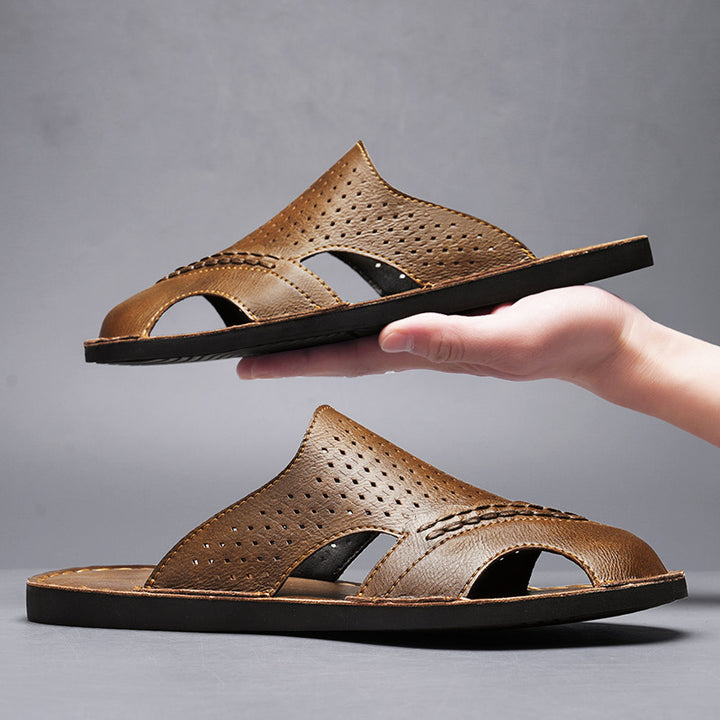 Roma Italia Genuine Leather Sandals