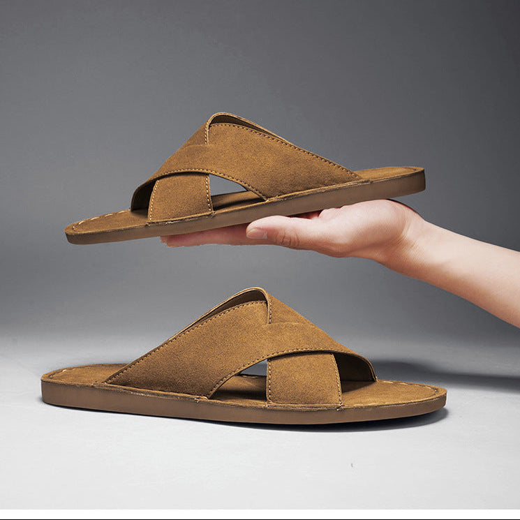 Roma Italiana Suede Sandals
