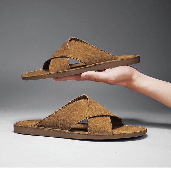 Roma Italiana Suede Sandals