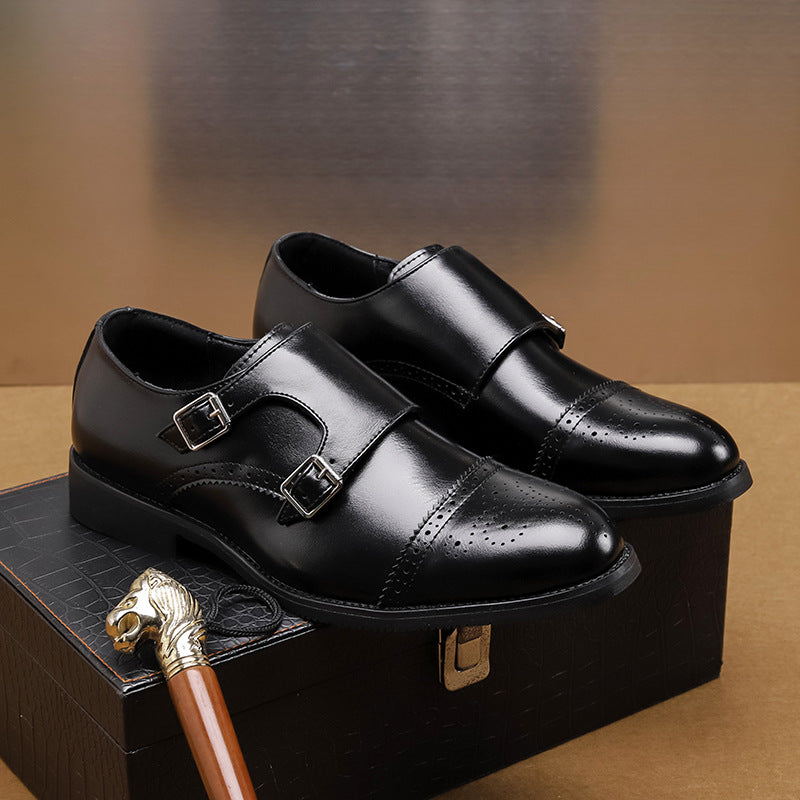 Brighton Double Monk Strap Loafers