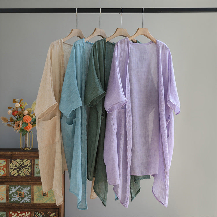 Stella Linen Cardigan