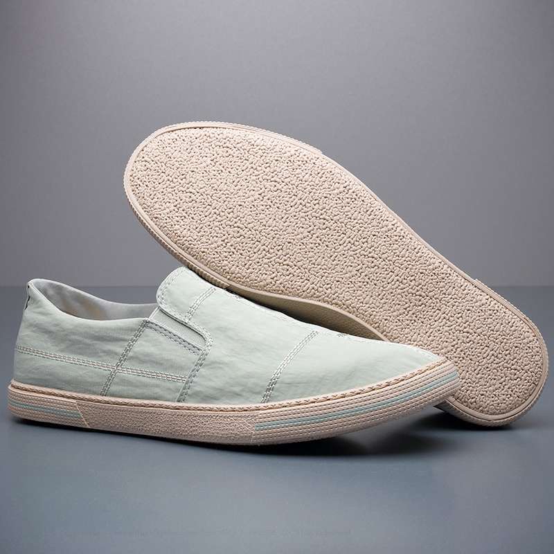 Mondrian Canvas Slip-Ons