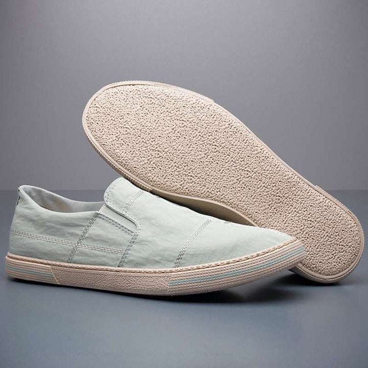 Mondrian Canvas Slip-Ons