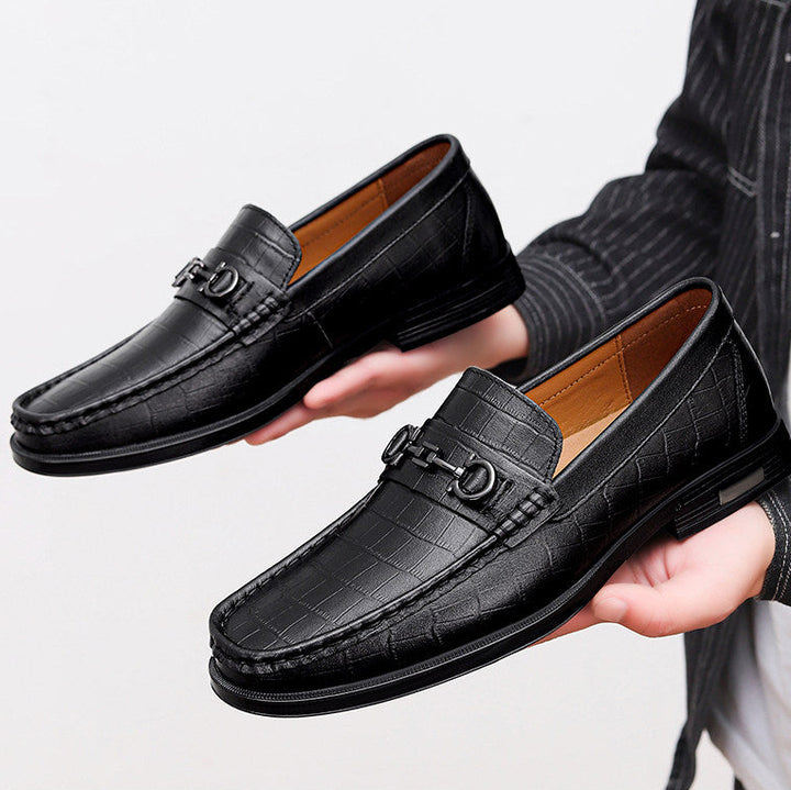 Roberto Italian Leather Loafers
